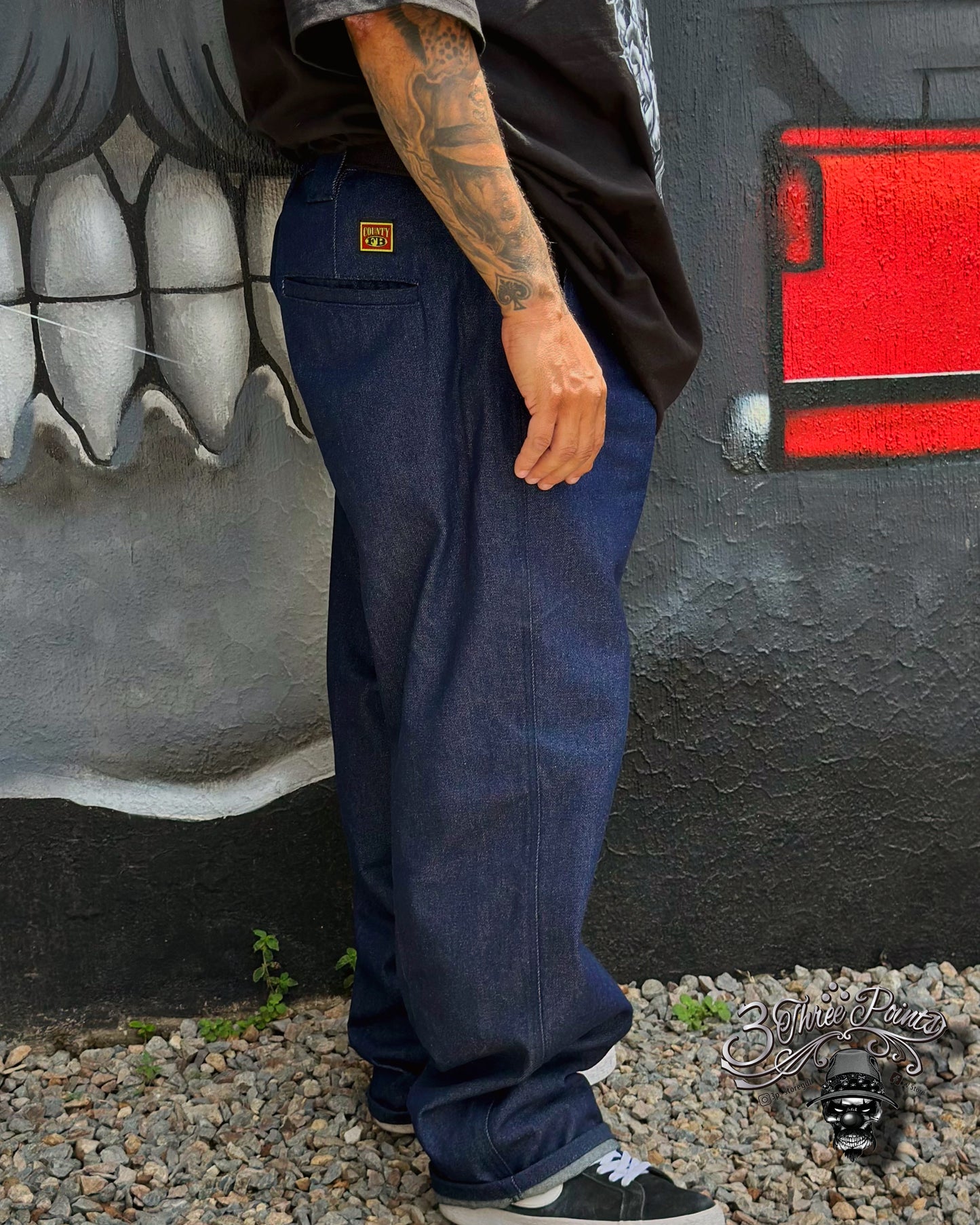 FB COUNTY “KACKIES” PANTALÓN HARD DENIM