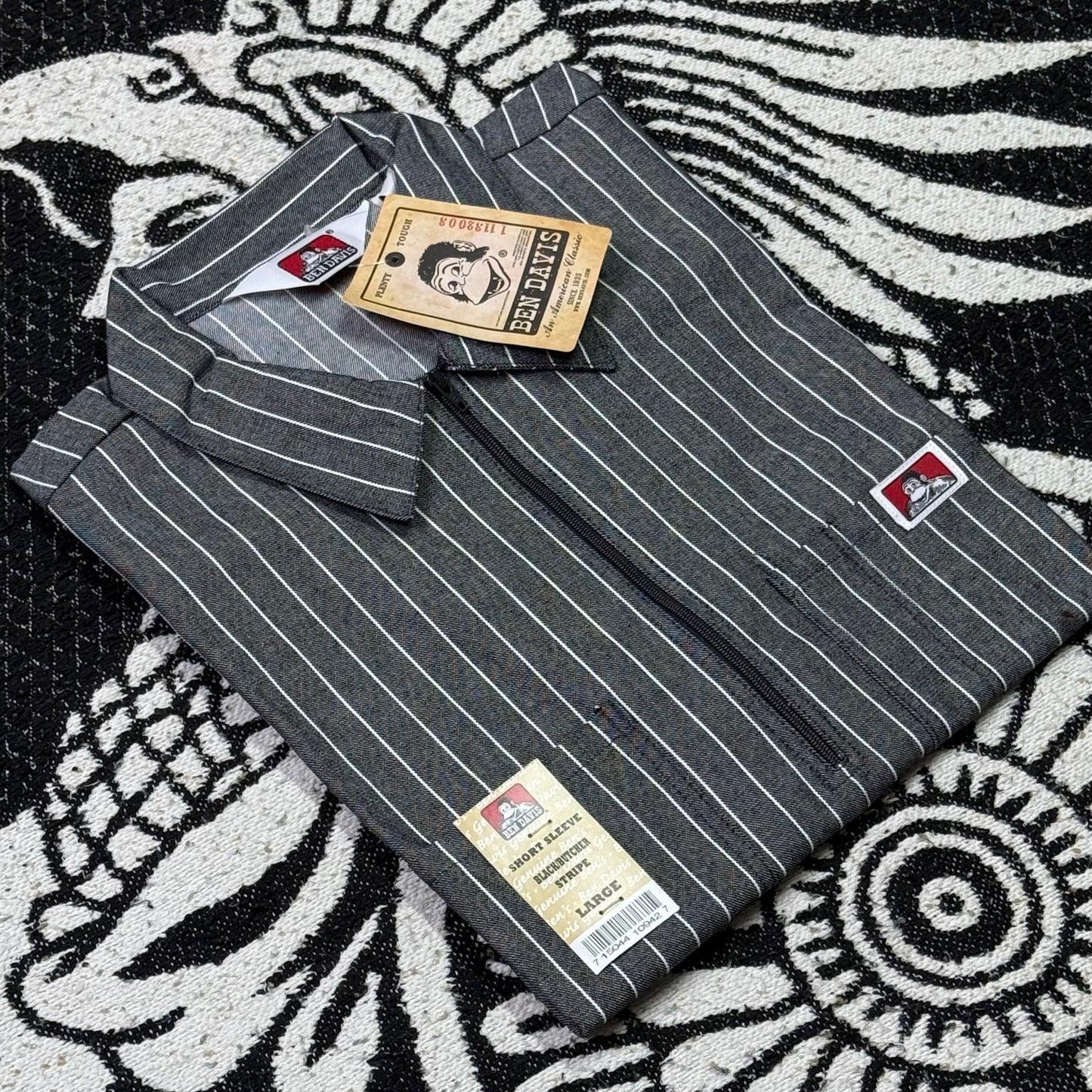 BENDAVIS CAMISA MEDIO CIERRE MANGA CORTA | RAYADA - STRIPES
