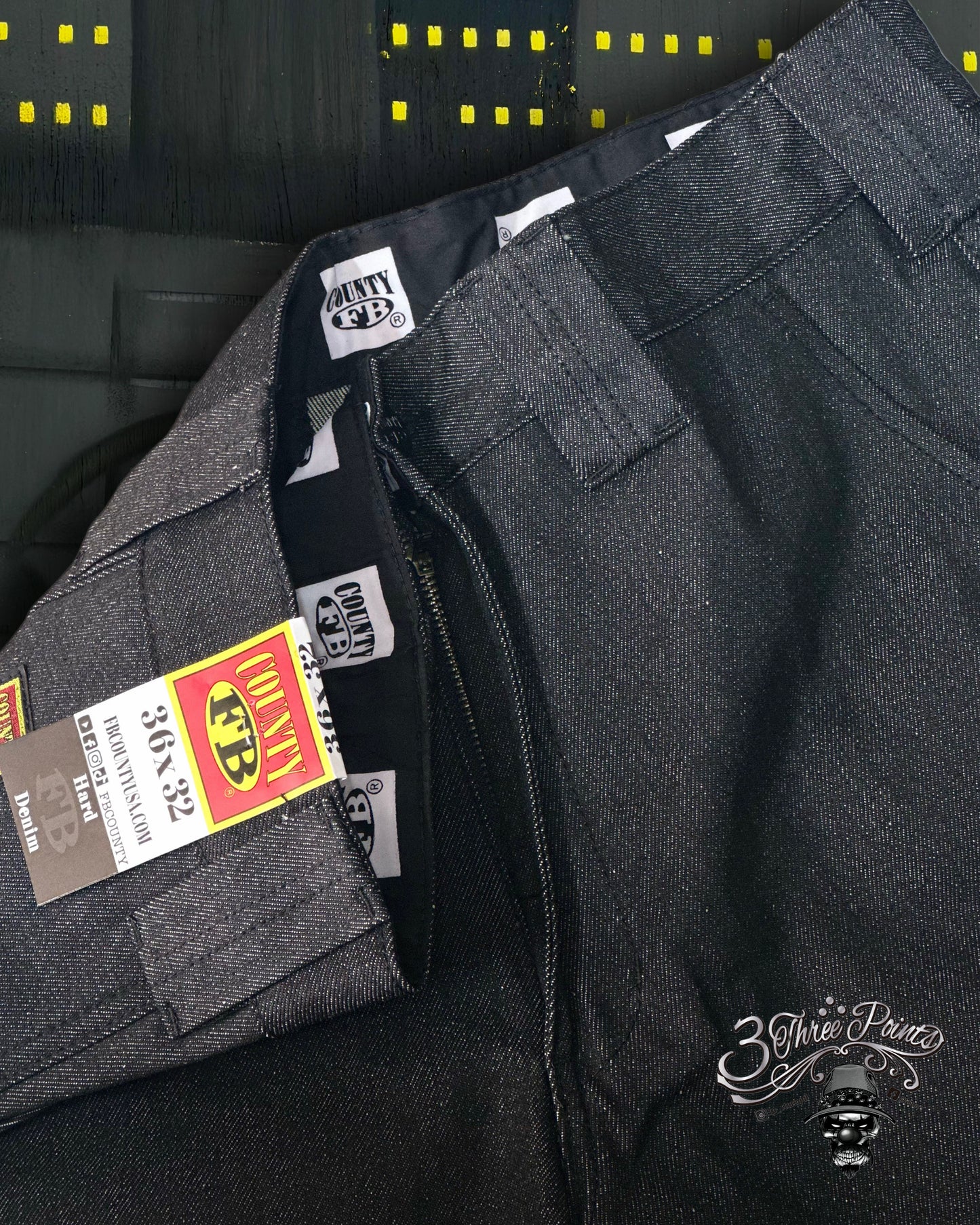 FB COUNTY “KACKIES” PANTALÓN HARD DENIM
