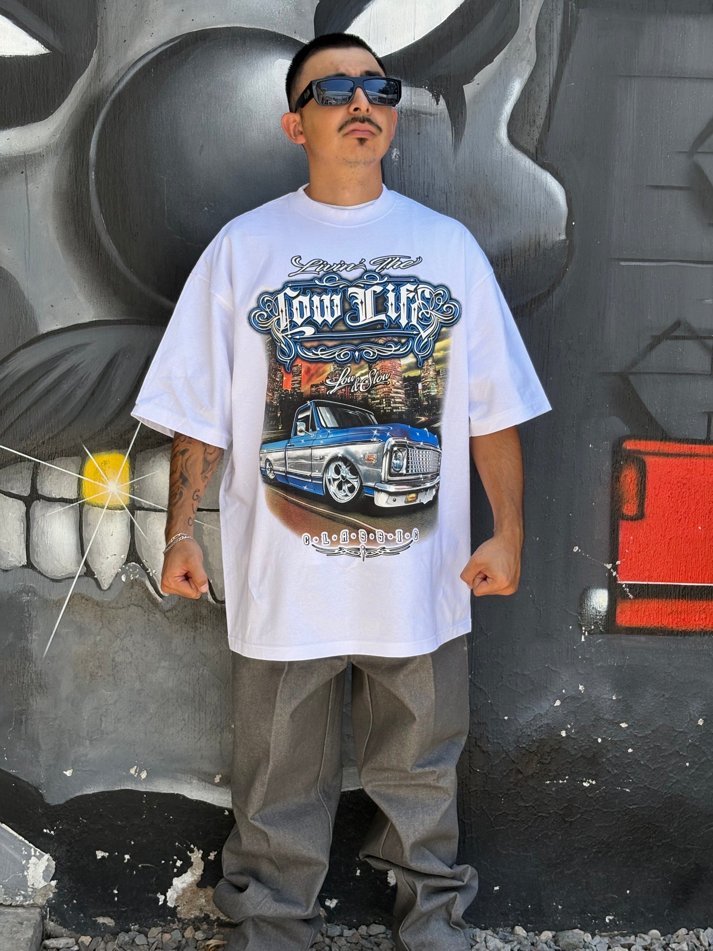 PLAYERA SHAKAWEAR SUPERMAXHEAVY “LOW LIFE”