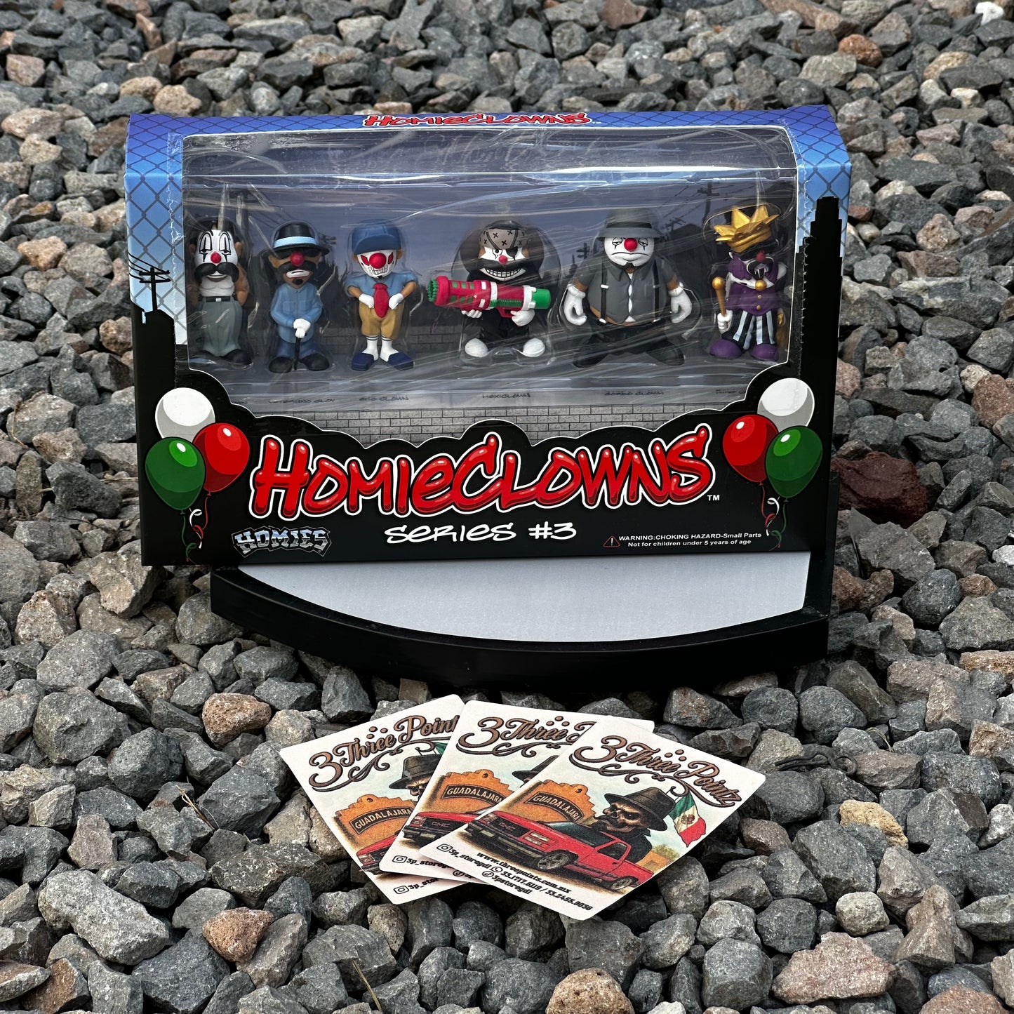 HOMIES FIGURA “HOMIECLOWN” COLECCIONABLE SERIES#3