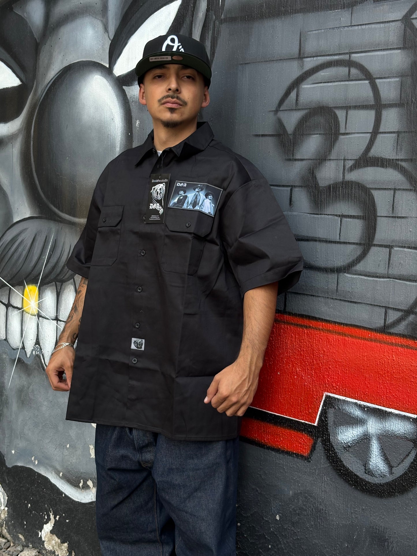 CAMISA DGA BOTONES DE TRABAJO MANGA CORTA “PACHUCO PARKWAY”
