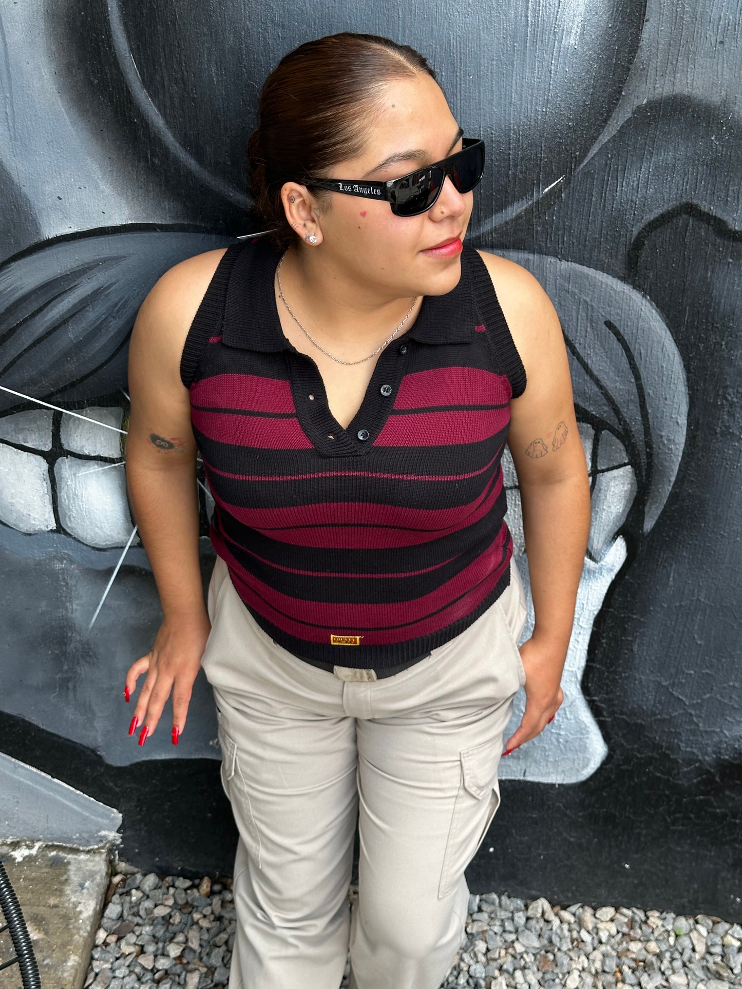 FB COUNTY GIRL “SLEEVELESS” CHARLIE BROWN