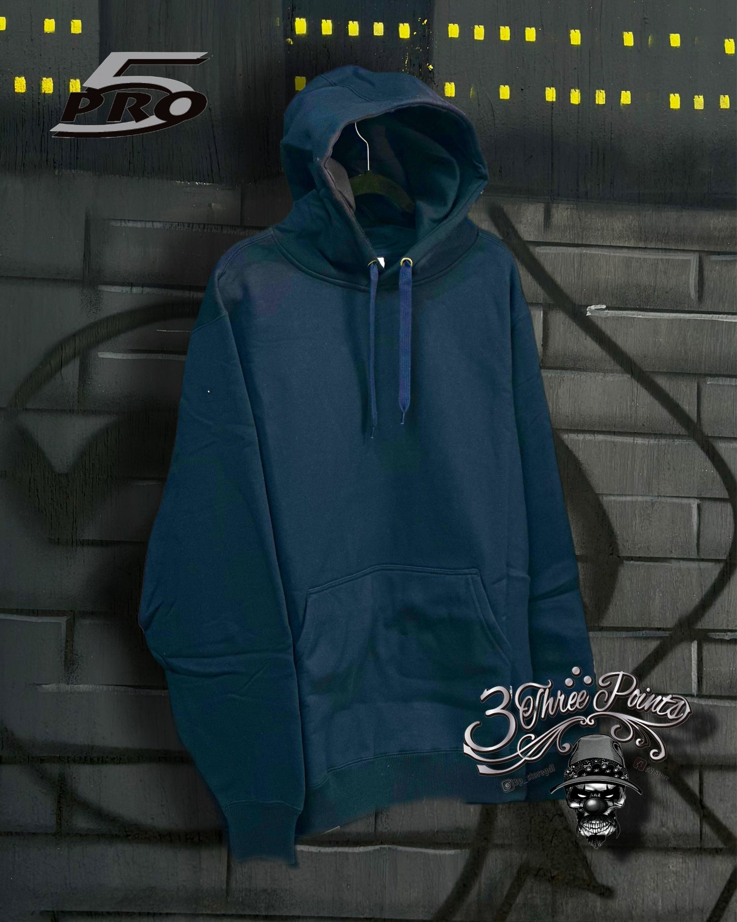 SUDADERA HOODIE CON CANGURO PRO5