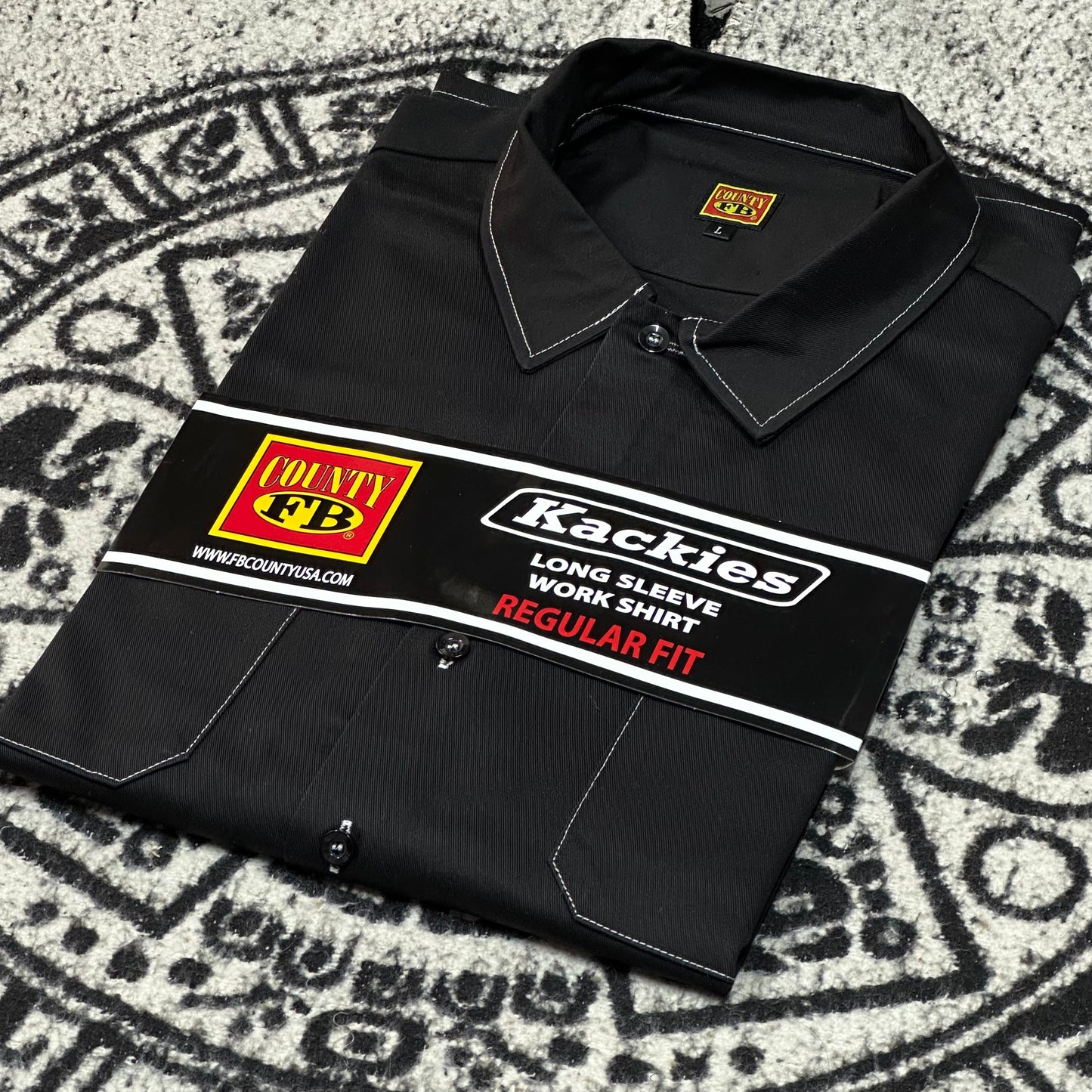 FB COUNTY “KACKIES” CAMISA MANGA LARGA