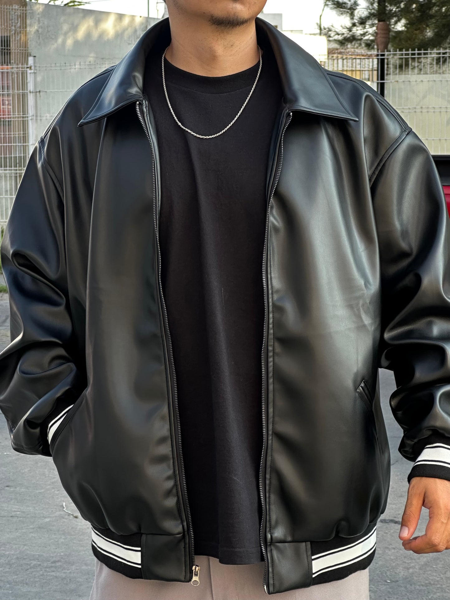 FB COUNTY JACKET LEATHER