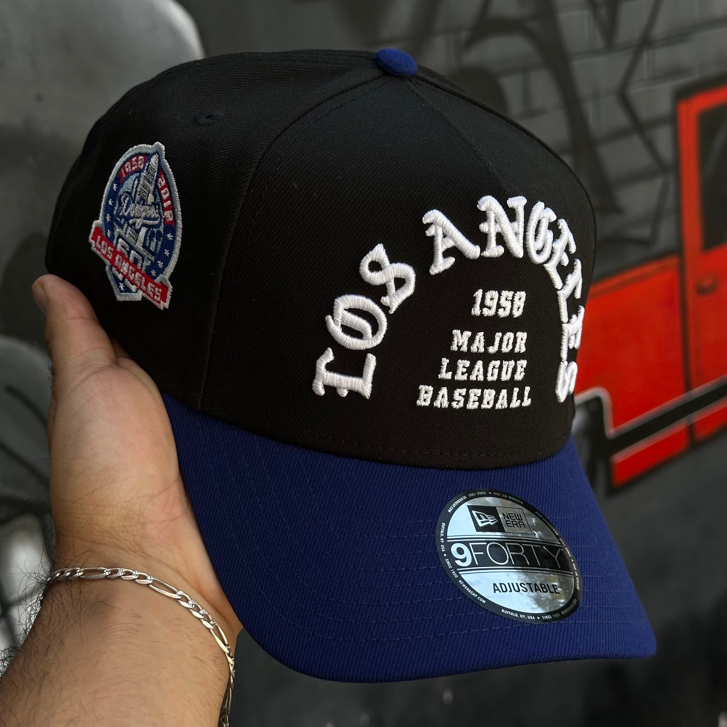 GORRA NEW ERA 9FORTY CURVA EXCLUSIVA SNAPBACK “LOS ANGELES LA”
