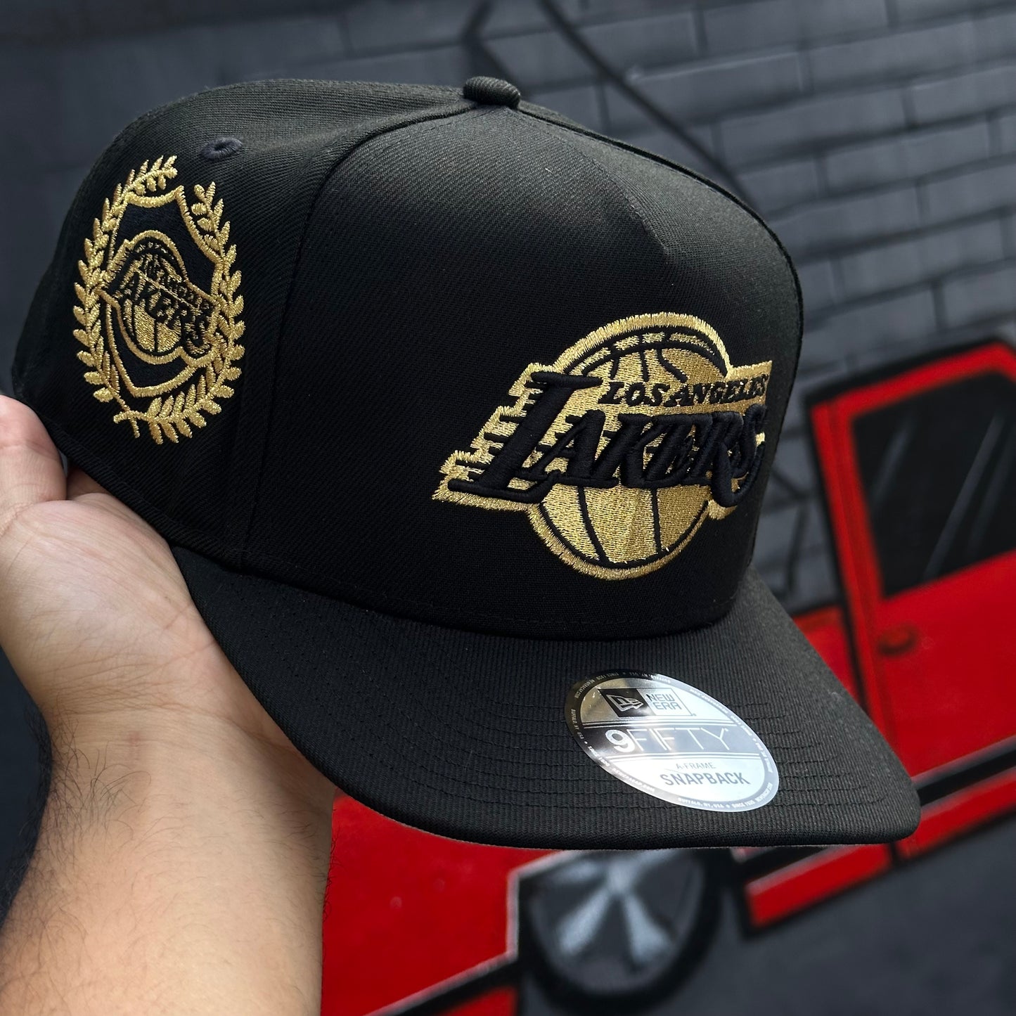 GORRA NEW ERA 9FIFTY A-FRAME EXCLUSIVA SNAPBACK “LAKERS”