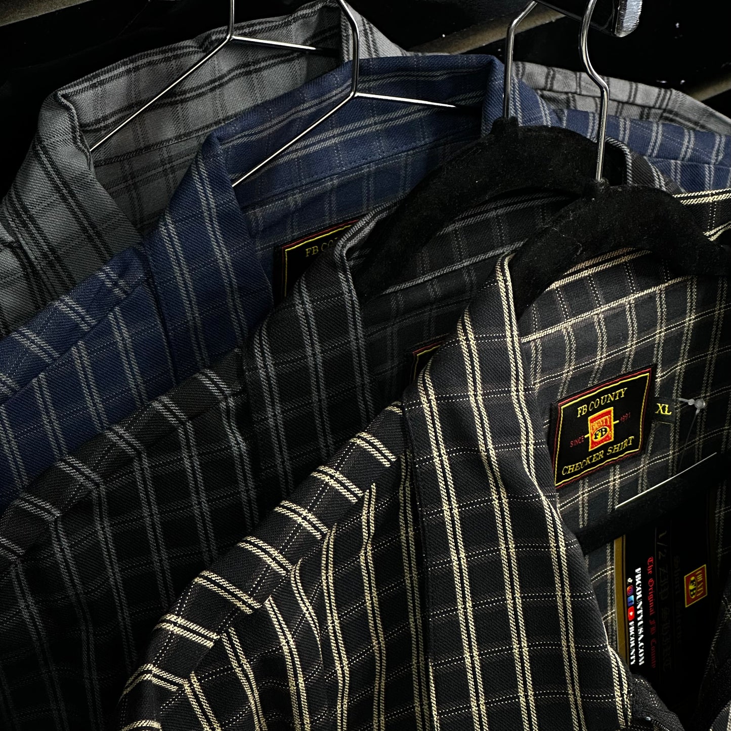 FB COUNTY 1/2 ZIPPER CUADROS