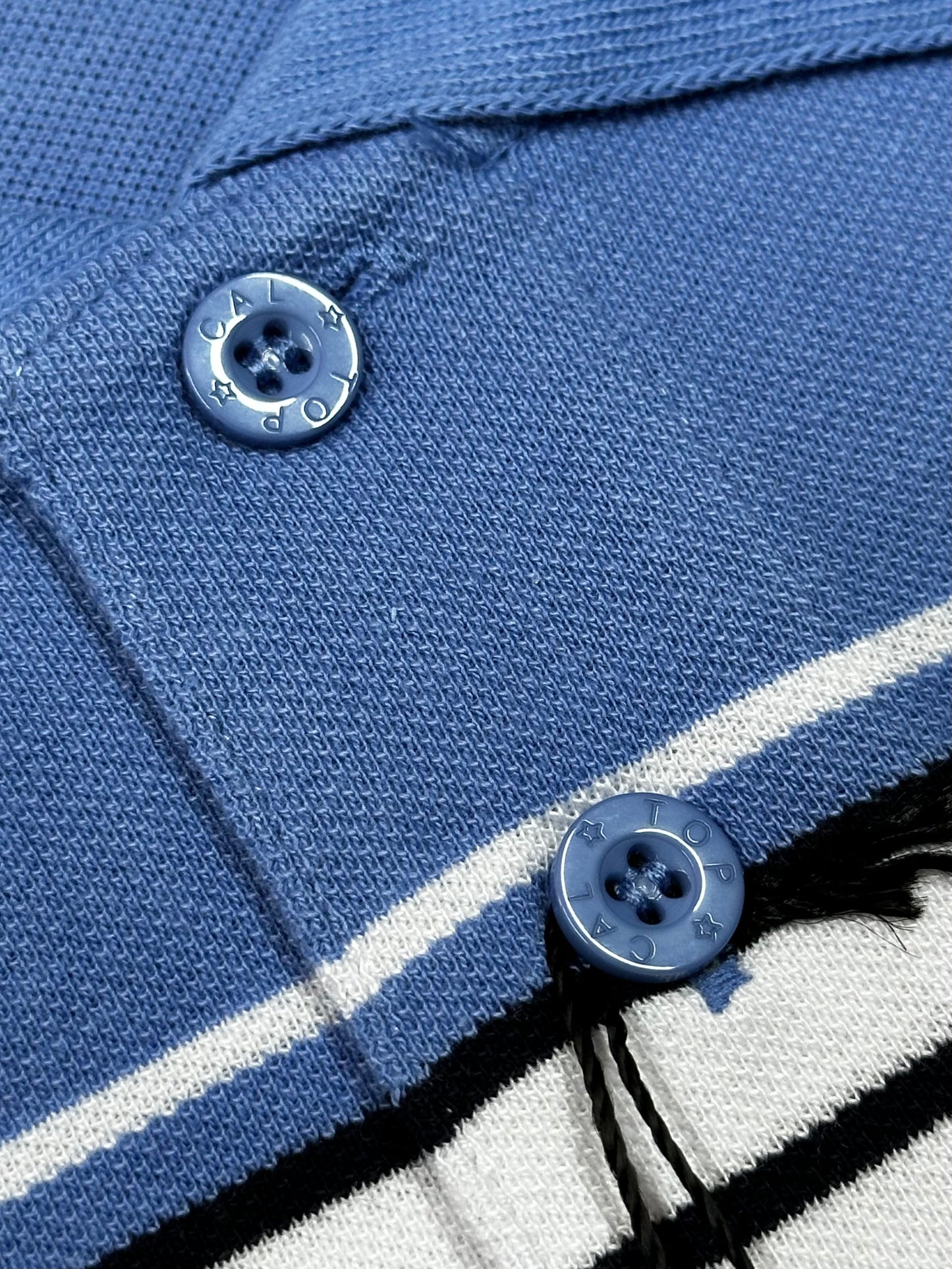CALTOP RAYADA CUELLO TIPO POLO