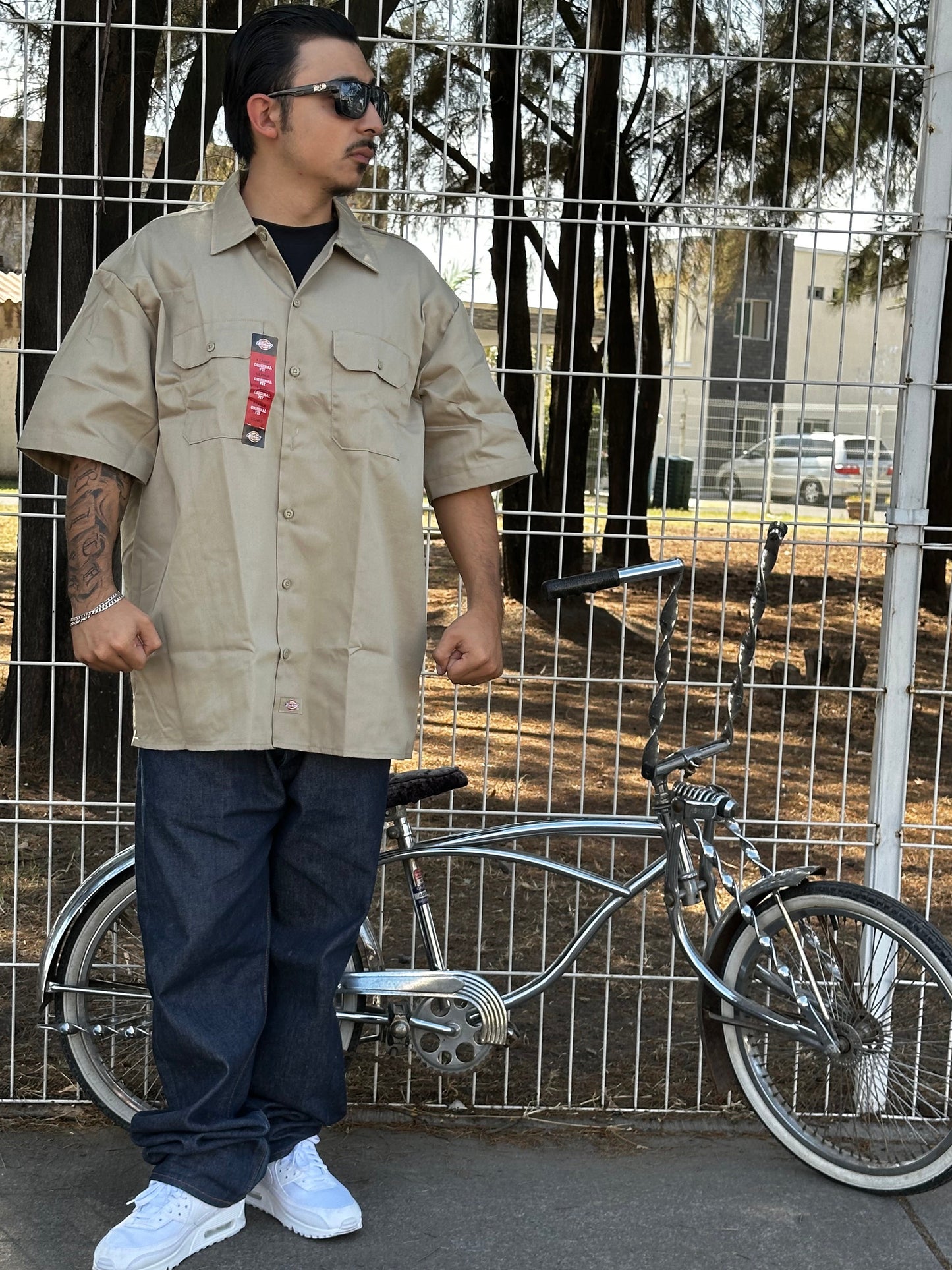 DICKIES CAMISA/CAMISOLA DE BOTONES MANGA CORTA | BLANCO