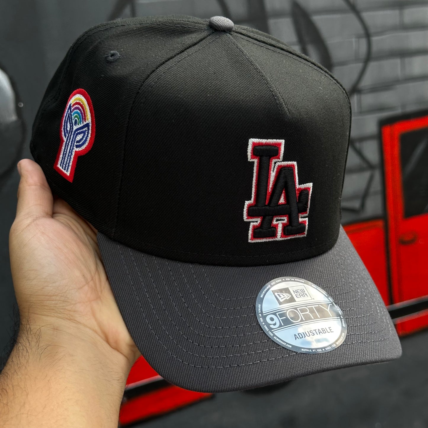 GORRA NEW ERA 9FORTY CURVA EXCLUSIVA SNAPBACK “LOS ANGELES LA”