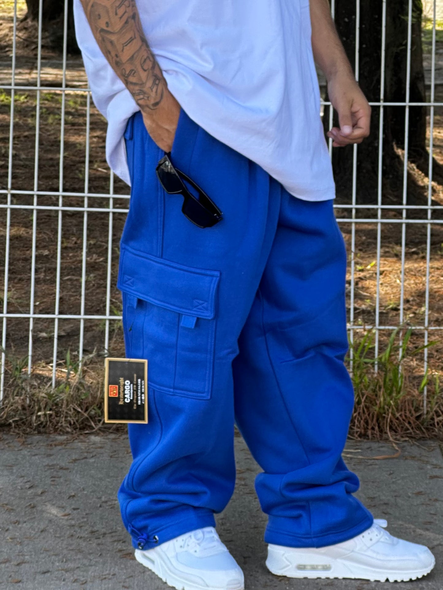 FB PANTS CARGO HEAVYWEIGHT AZUL REY