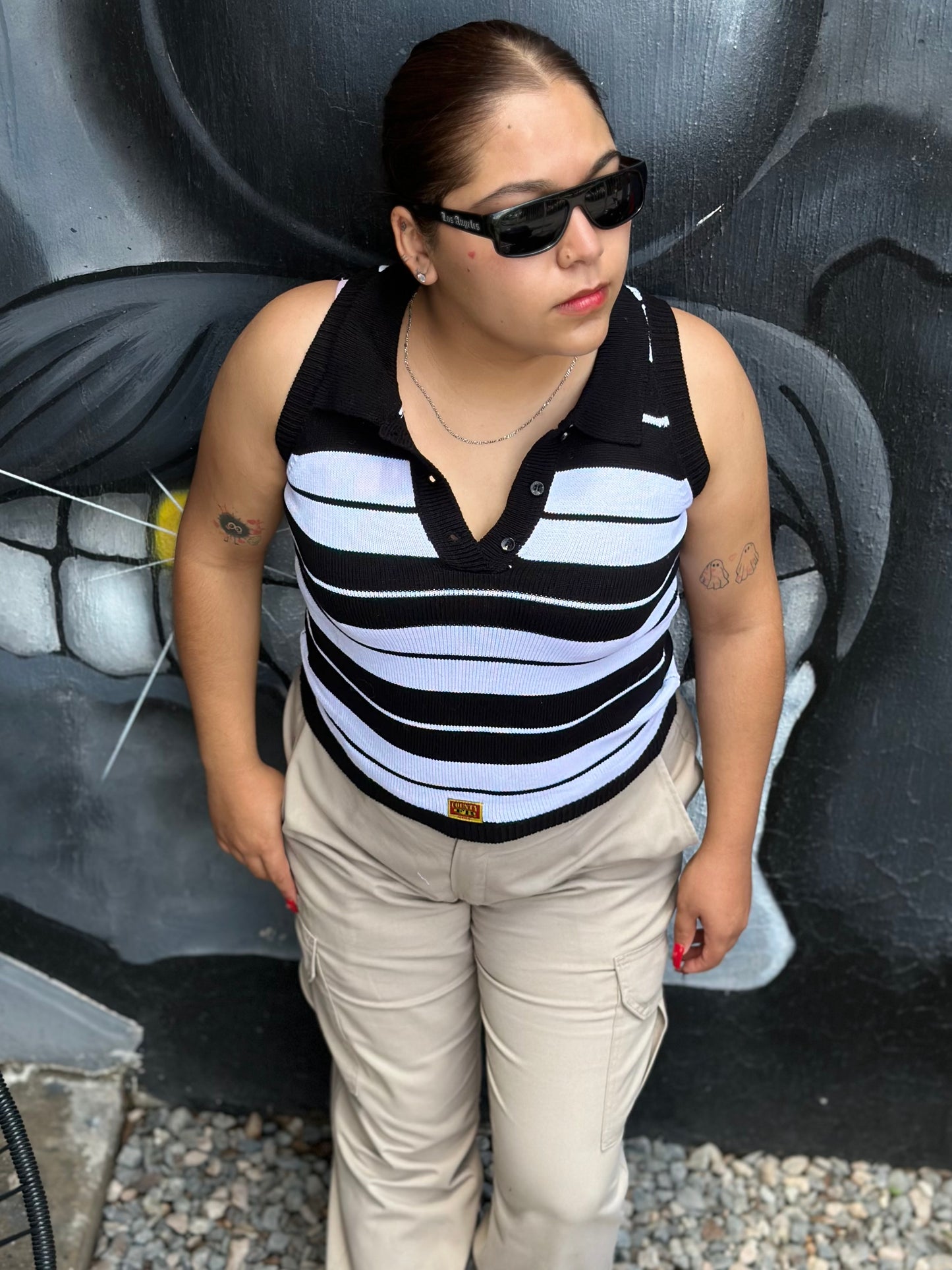 FB COUNTY GIRL “SLEEVELESS” CHARLIE BROWN