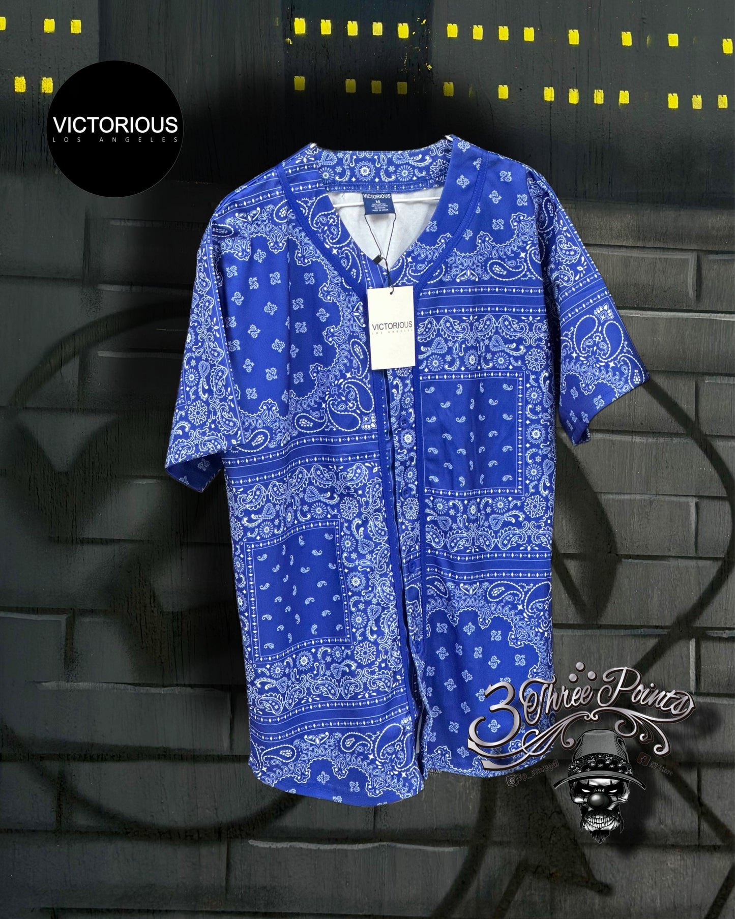 JERSEY A BOTONES VICTORIOUS BANDANA / PAÑUELO