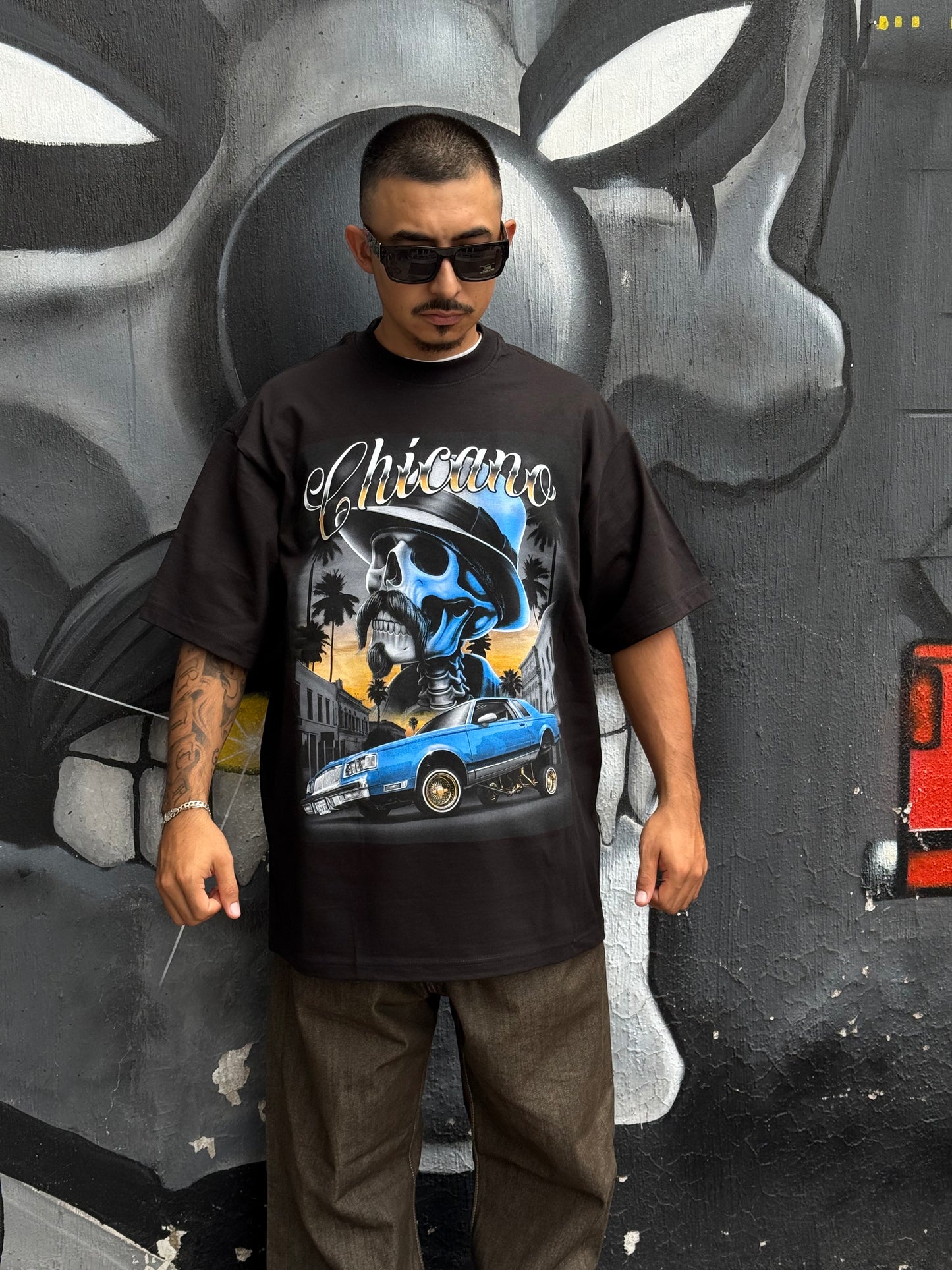 PLAYERA SHAKAWEAR SUPERMAXHEAVY “REGAL CHICANO”