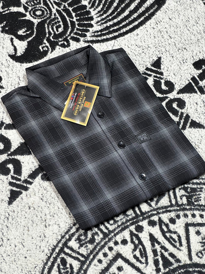 FB COUNTY MANGA CORTA “CHECKER”