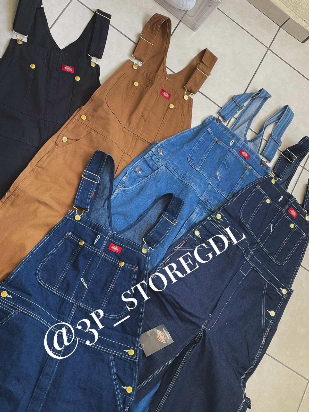 OVEROL DICKIES PETO SIN MANGAS