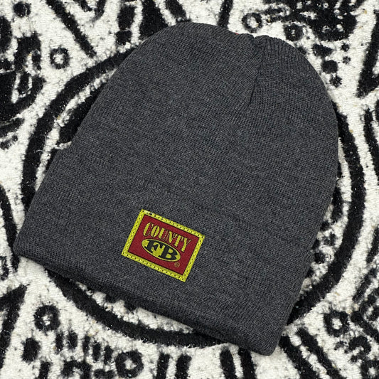 FB GORRO BEANIE HAT CLASSIC LOGO DARK GRAY