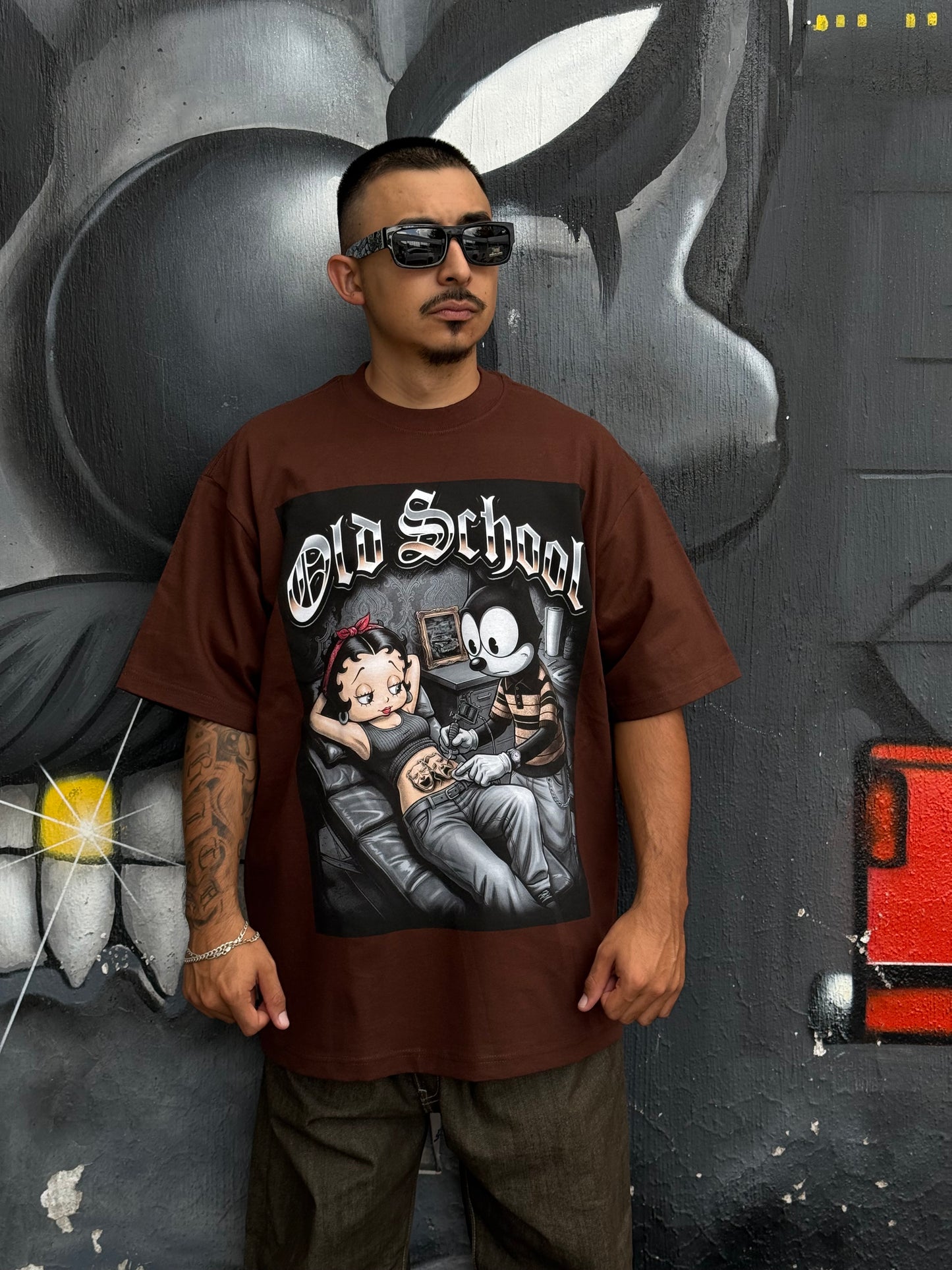 PLAYERA SHAKAWEAR SUPERMAXHEAVY “OLD SCHOOL”