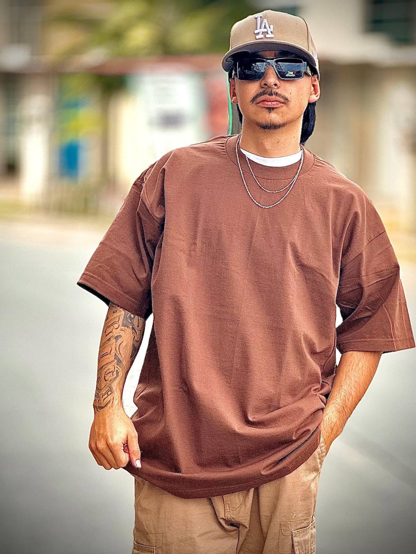 PLAYERA PRO5 BASICA SUPER HEAVY LISA CUELLO REDONDO MANGA CORTA