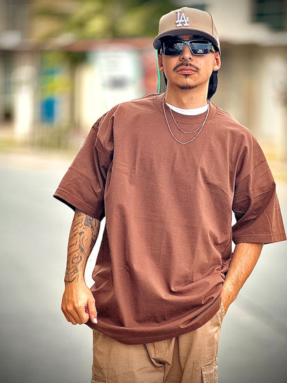 PLAYERA PRO5 BASICA SUPER HEAVY LISA CUELLO REDONDO MANGA CORTA