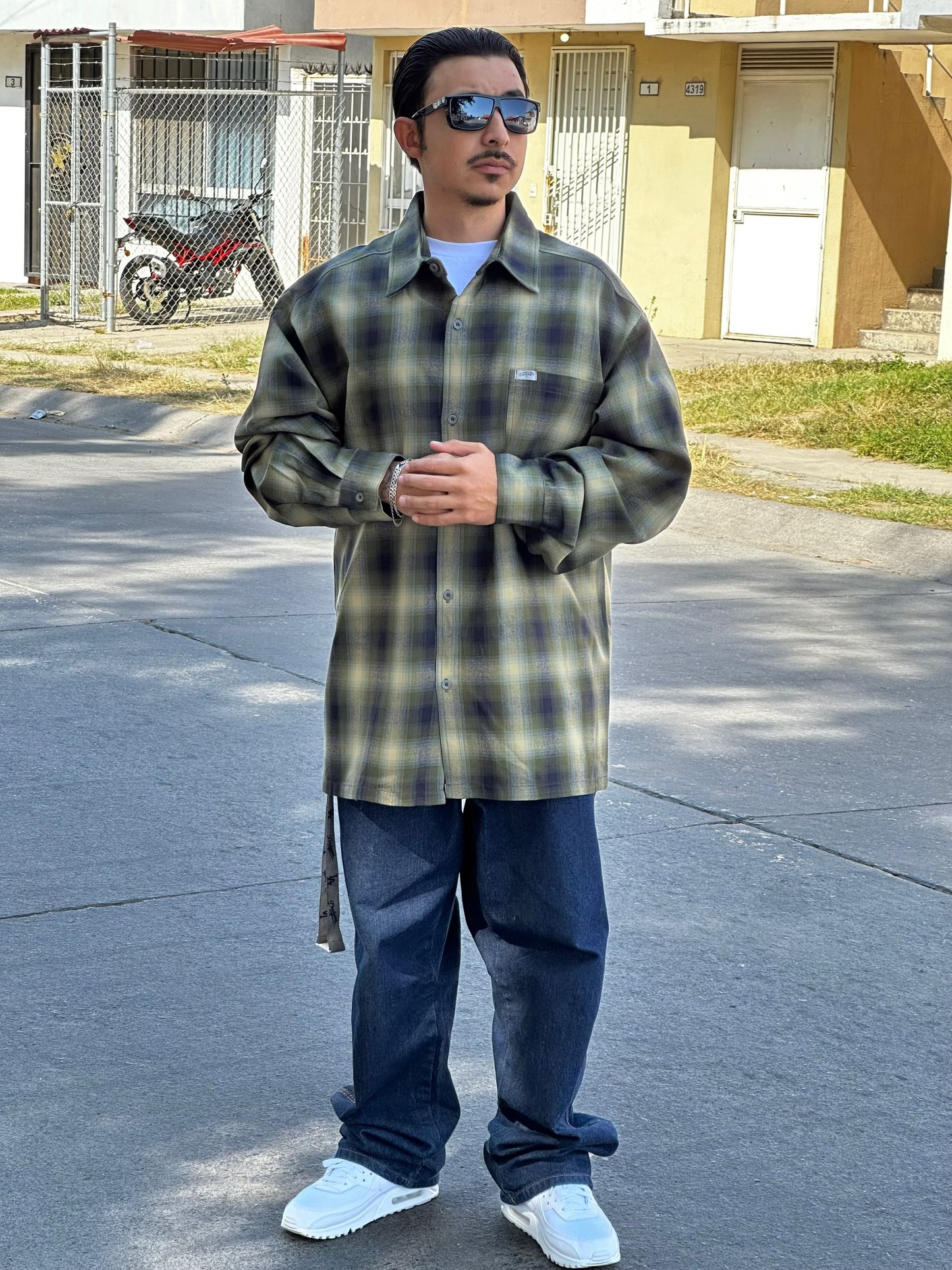 CALTOP VETERANA MANGA LARGA | #2000 OLIVO-BLACK