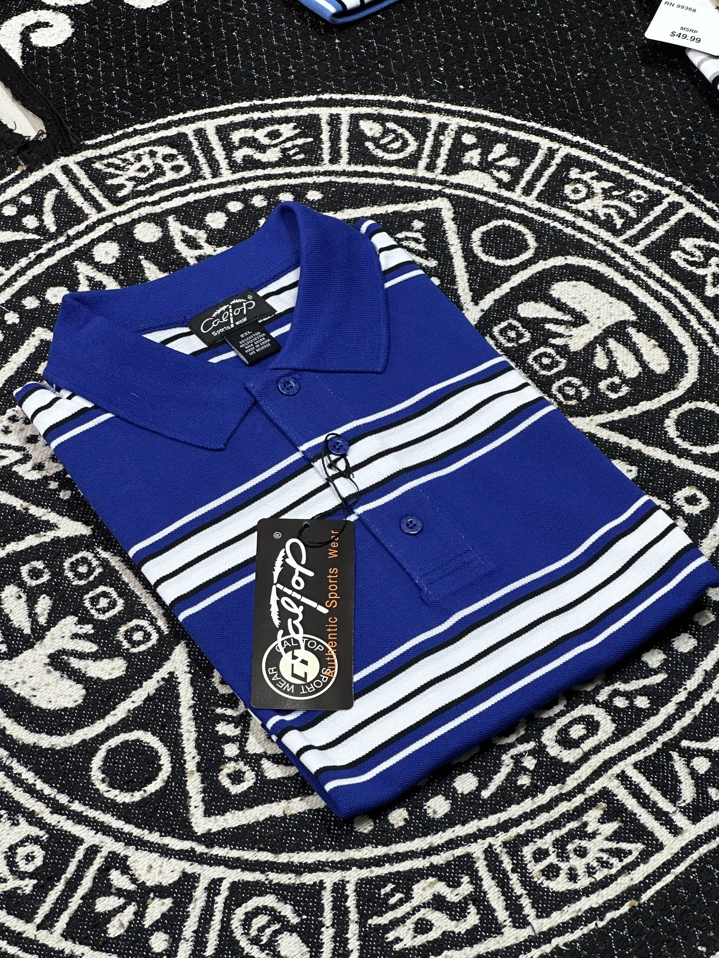 CALTOP RAYADA CUELLO TIPO POLO