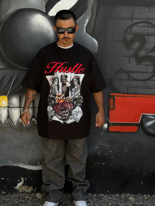 PLAYERA SHAKAWEAR SUPERMAXHEAVY “HUSTLE”