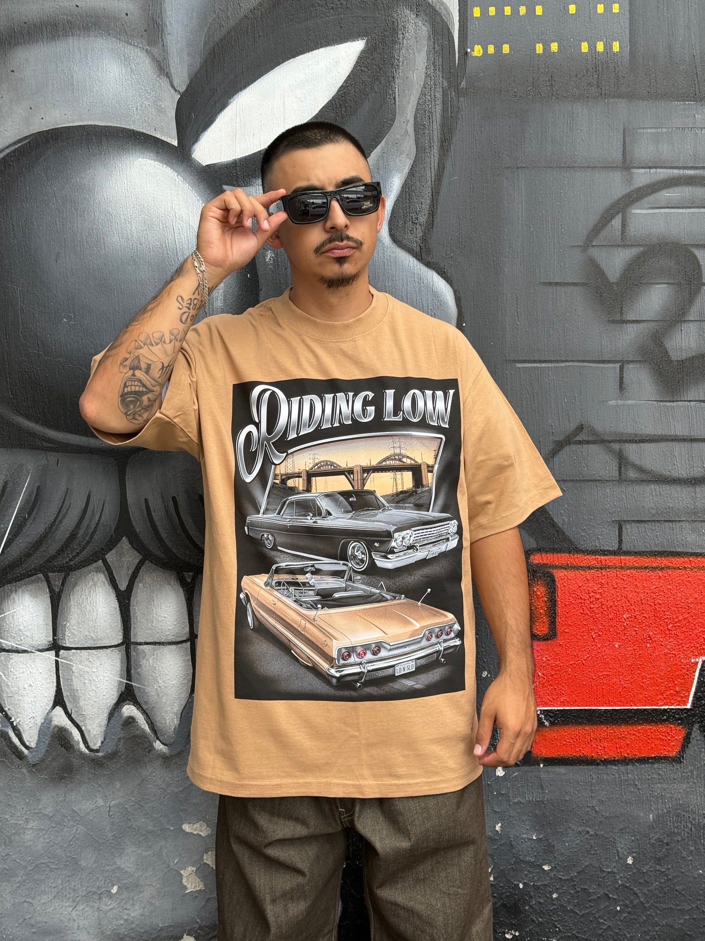 PLAYERA SHAKAWEAR SUPERMAXHEAVY “RIDING LOW”