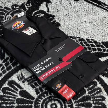 DICKIES CAMISA/CAMISOLA DE BOTONES MANGA LARGA |NEGRO