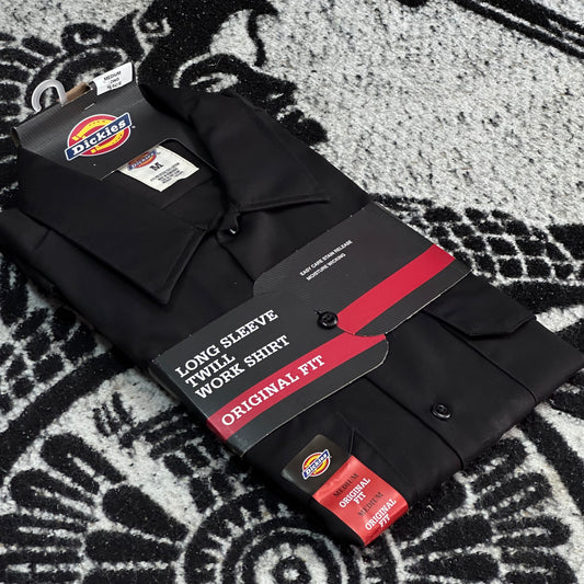 DICKIES CAMISA/CAMISOLA DE BOTONES MANGA LARGA |NEGRO