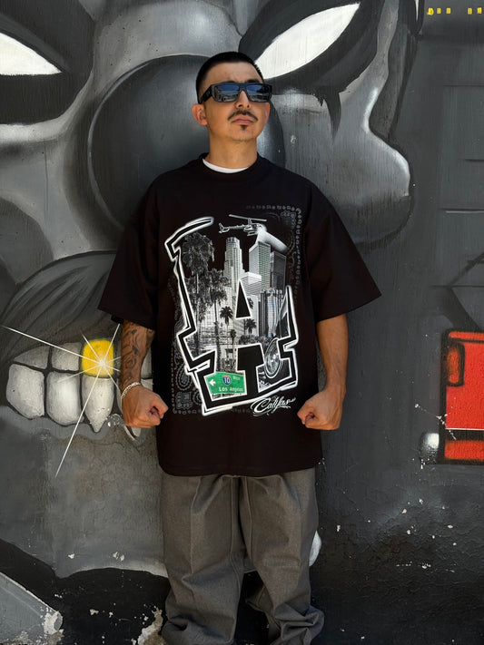 PLAYERA SHAKAWEAR SUPERMAXHEAVY “L.A. CALIFAS”