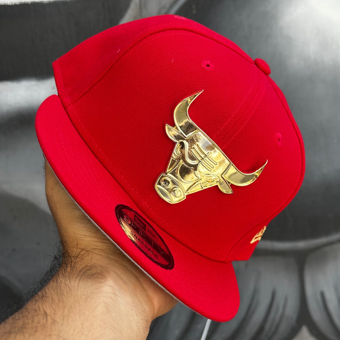 GORRA NEW ERA 9FIFTY SNAPBACK”BULLS PLACA”