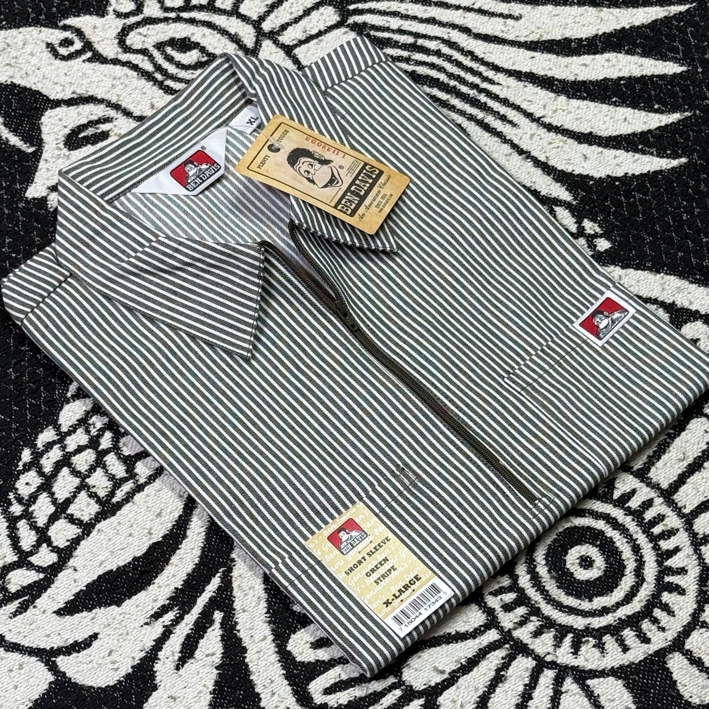 BENDAVIS CAMISA MEDIO CIERRE MANGA CORTA | RAYADA - STRIPES