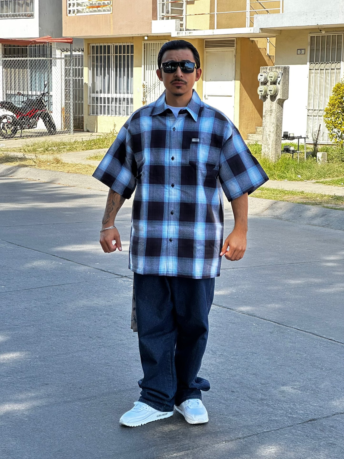 CALTOP VETERANA MANGA CORTA | #2000 GRIS OBSCURO- NEGRO