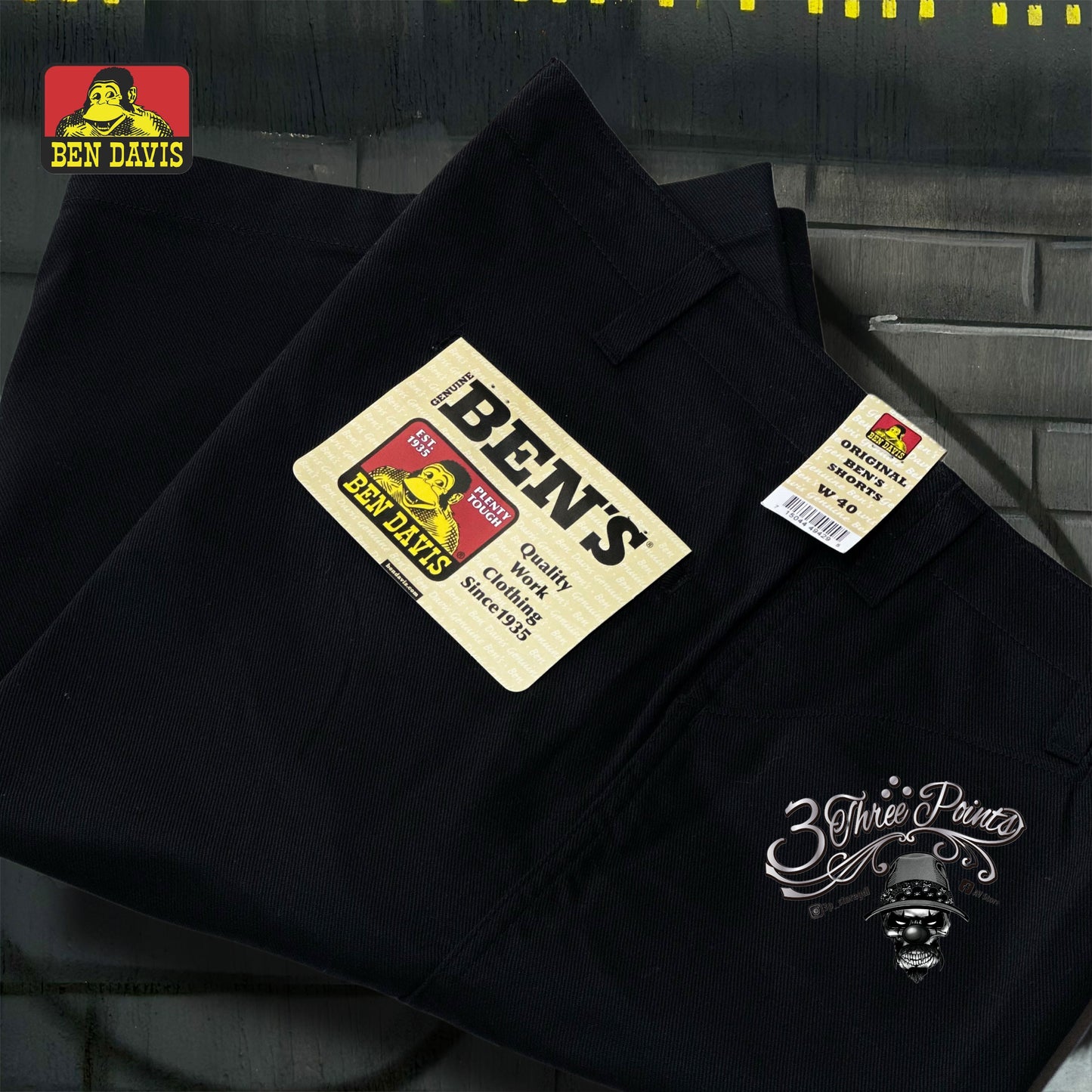 BENDAVIS SHORT ORIGINAL”BEN’S”