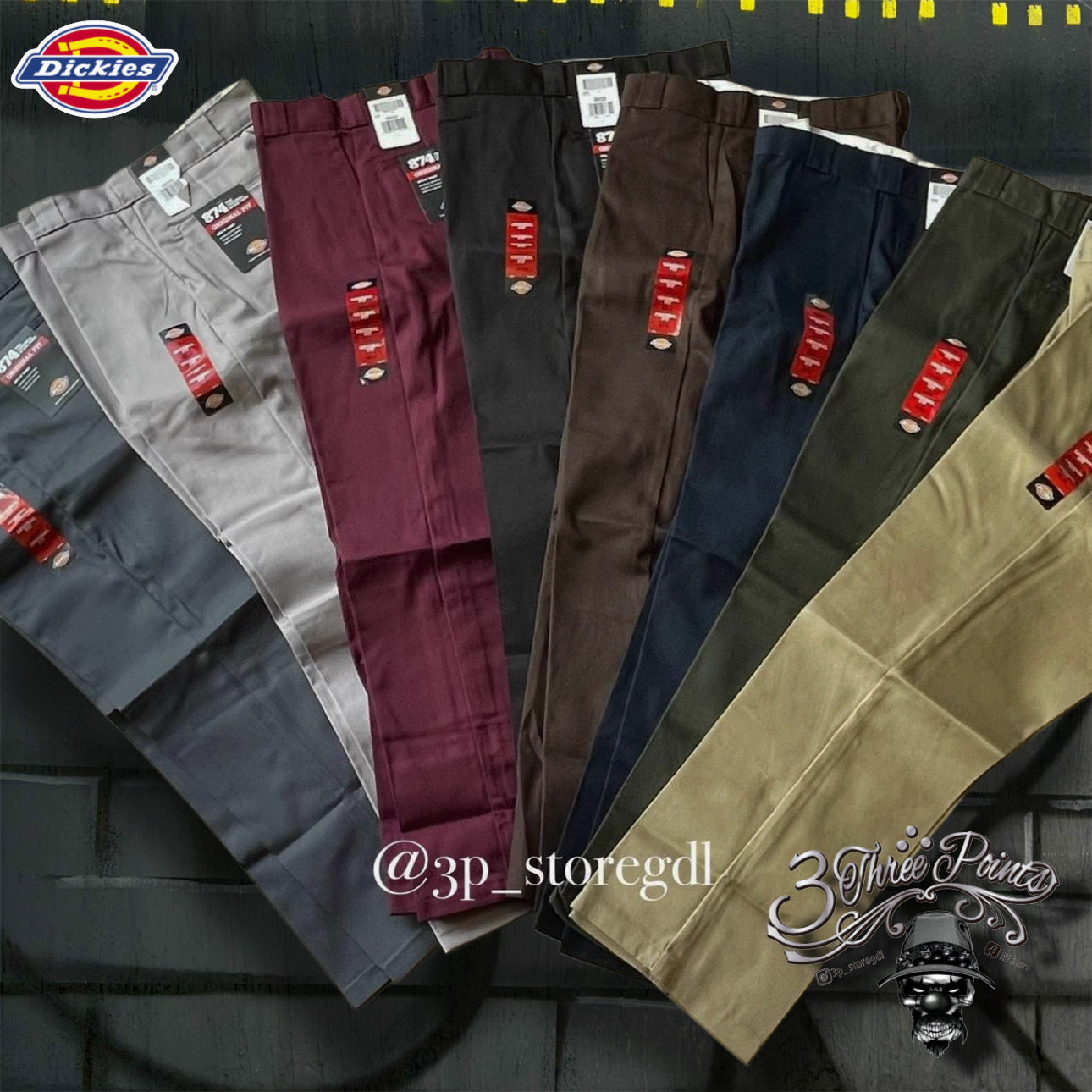 PANTALON DICKIES 874 ORIGINAL FIT