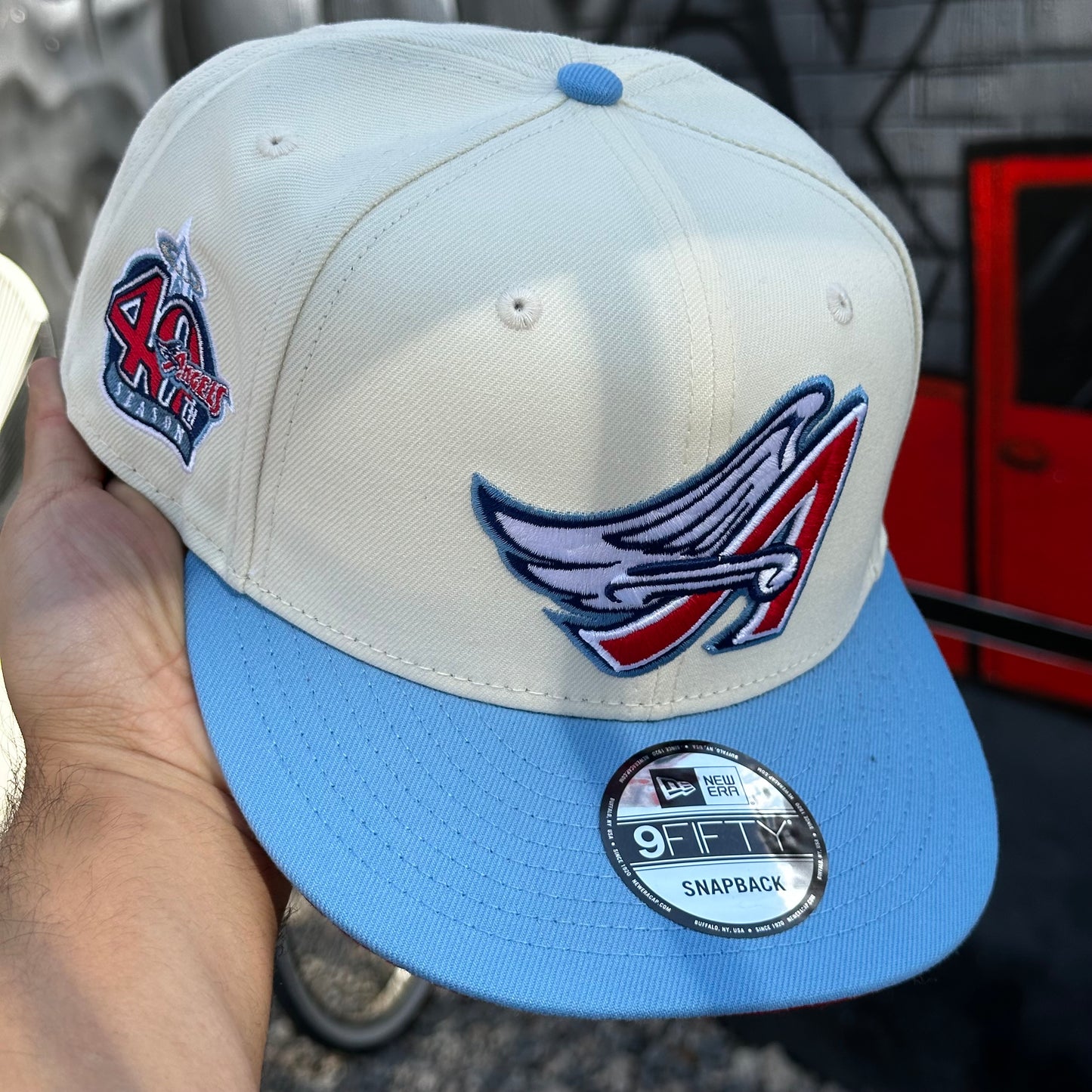 GORRA NEW ERA 9FIFTY EXCLUSIVA SNAPBACK “ANGELS”
