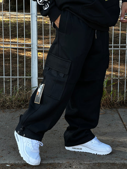 FB PANTS CARGO HEAVYWEIGHT BLACK