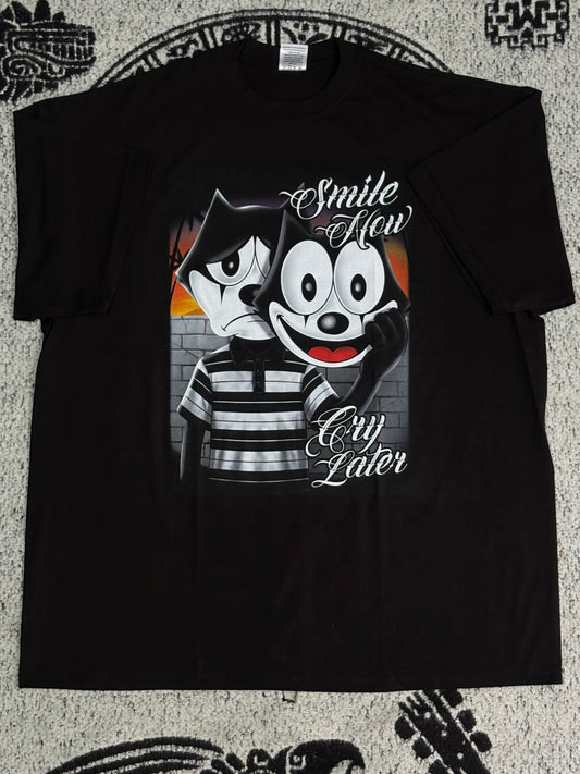 PLAYERA SHAKAWEAR SUPERMAXHEAVY “SMILE NOW”