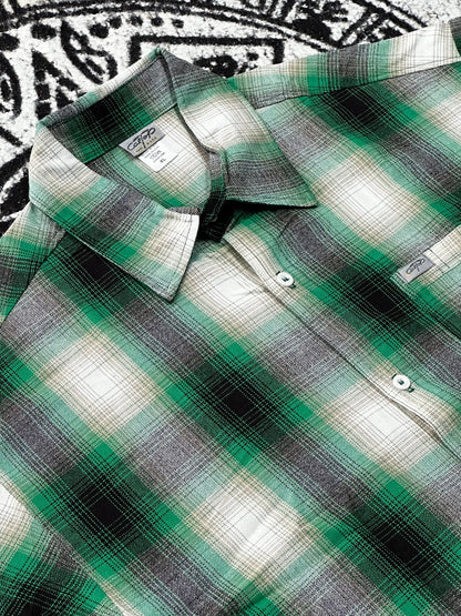 CALTOP VETERANA MANGA LARGA | #2000 VERDE-BLANCO