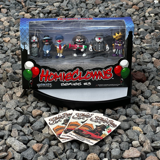HOMIES FIGURA “HOMIECLOWN” COLECCIONABLE SERIES#3