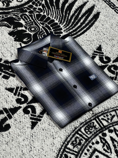FB COUNTY MANGA CORTA “CHECKER”