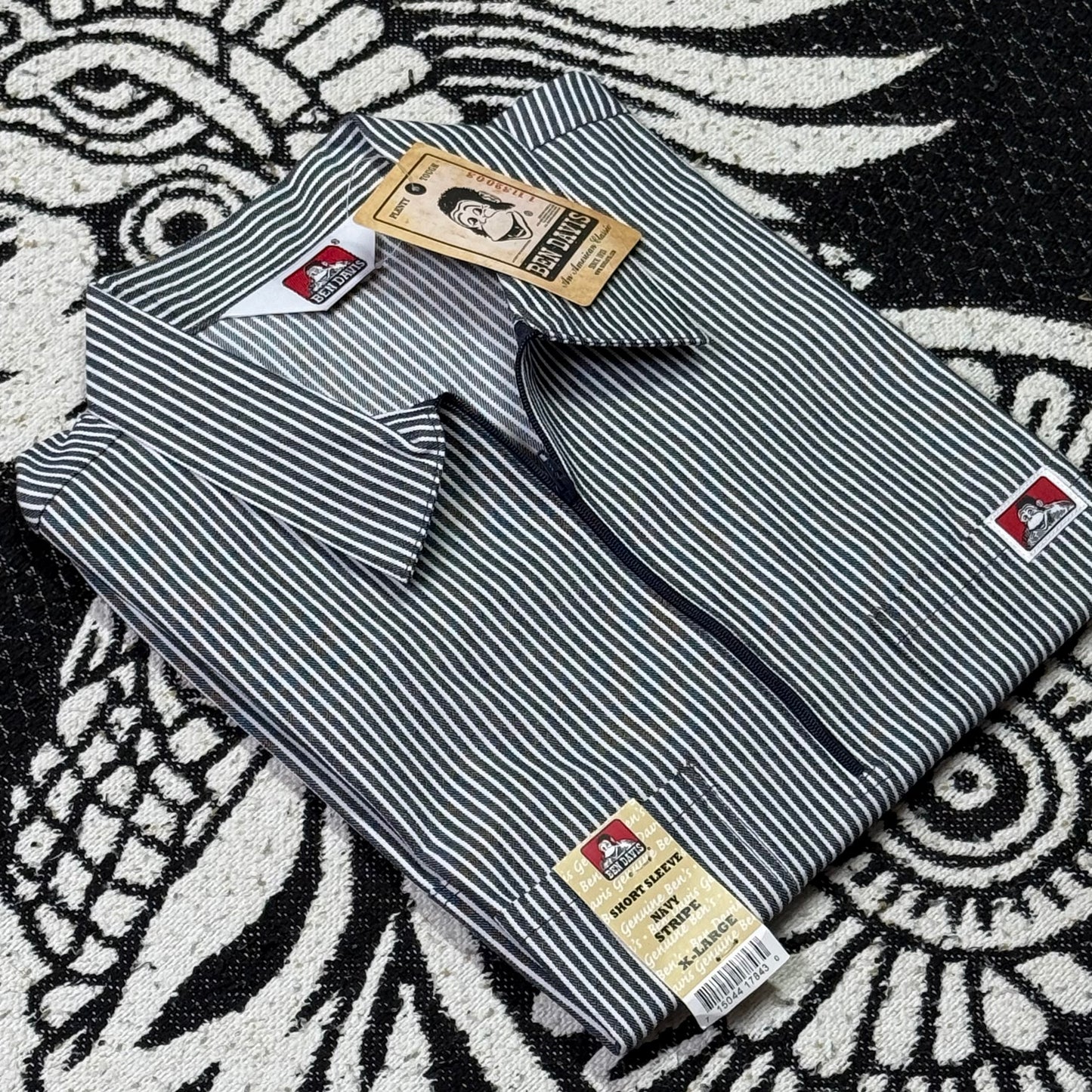 BENDAVIS CAMISA MEDIO CIERRE MANGA CORTA | RAYADA - STRIPES