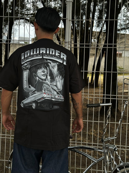 PLAYERA LOWRIDER CUELLO REDONDO “SÚPER SHOW”