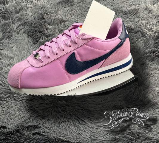 NIKE CORTEZ NYLON PINK- BLUE