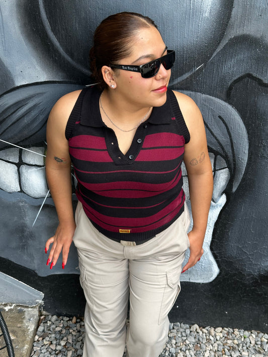 FB COUNTY GIRL “SLEEVELESS” CHARLIE BROWN