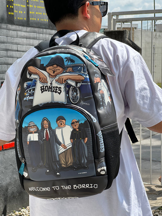 MOCHILA HOMIES x DGA “WELCOME TO THE BARRIO” # 2
