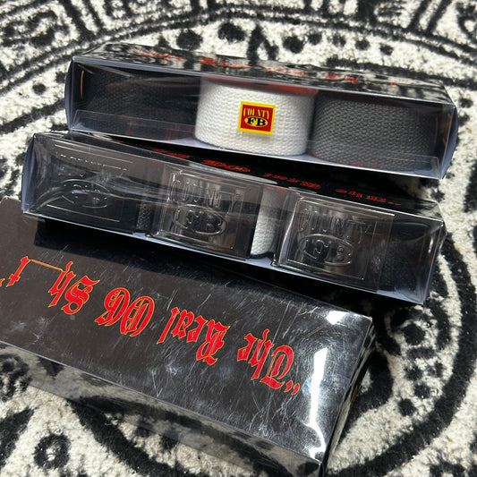 FB COUNTY FAJOS HEBILLA BOX LOGO